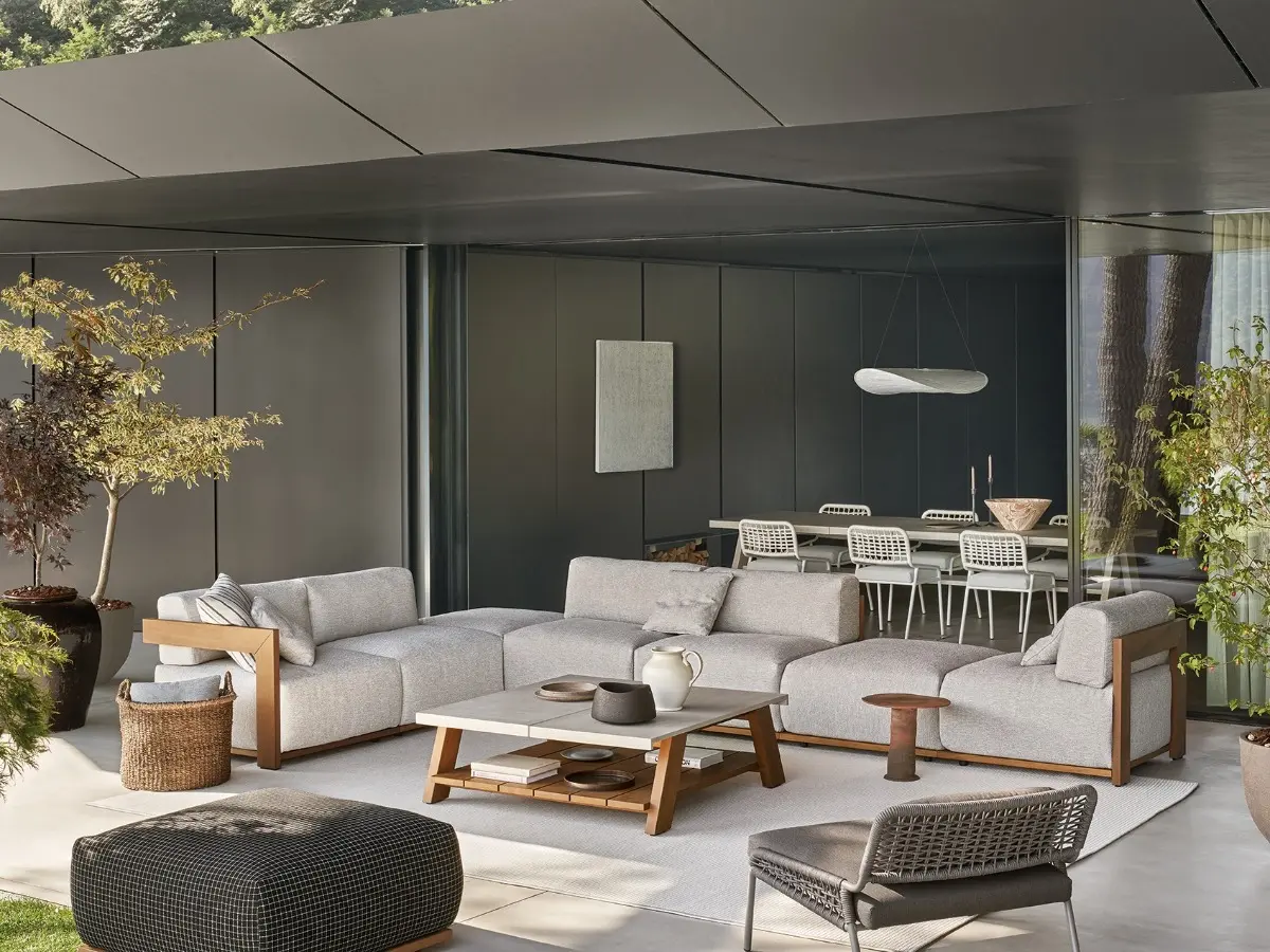 MERIDIANI - CLAUD OPEN AIR MODULAR SOFA