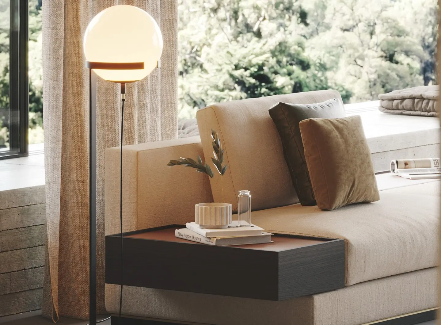 Laskasas - Clarke Floor Lamp 