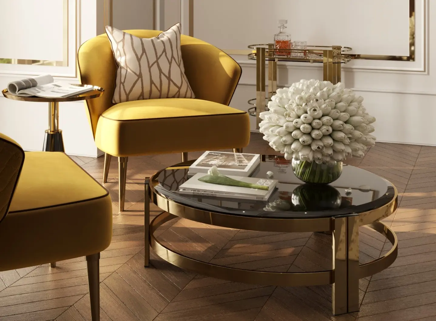 Castro_Lighting_Interiors_Sedere_Armchair_Marie_Center_Table_Metier_Wall_Light_Hopper_Wall_Light_Butler_Side_Table.jpg