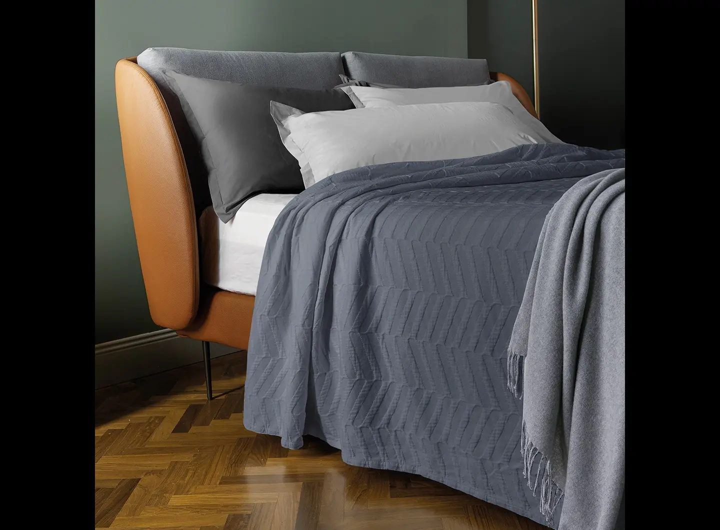 Ametista jacquard bedspread