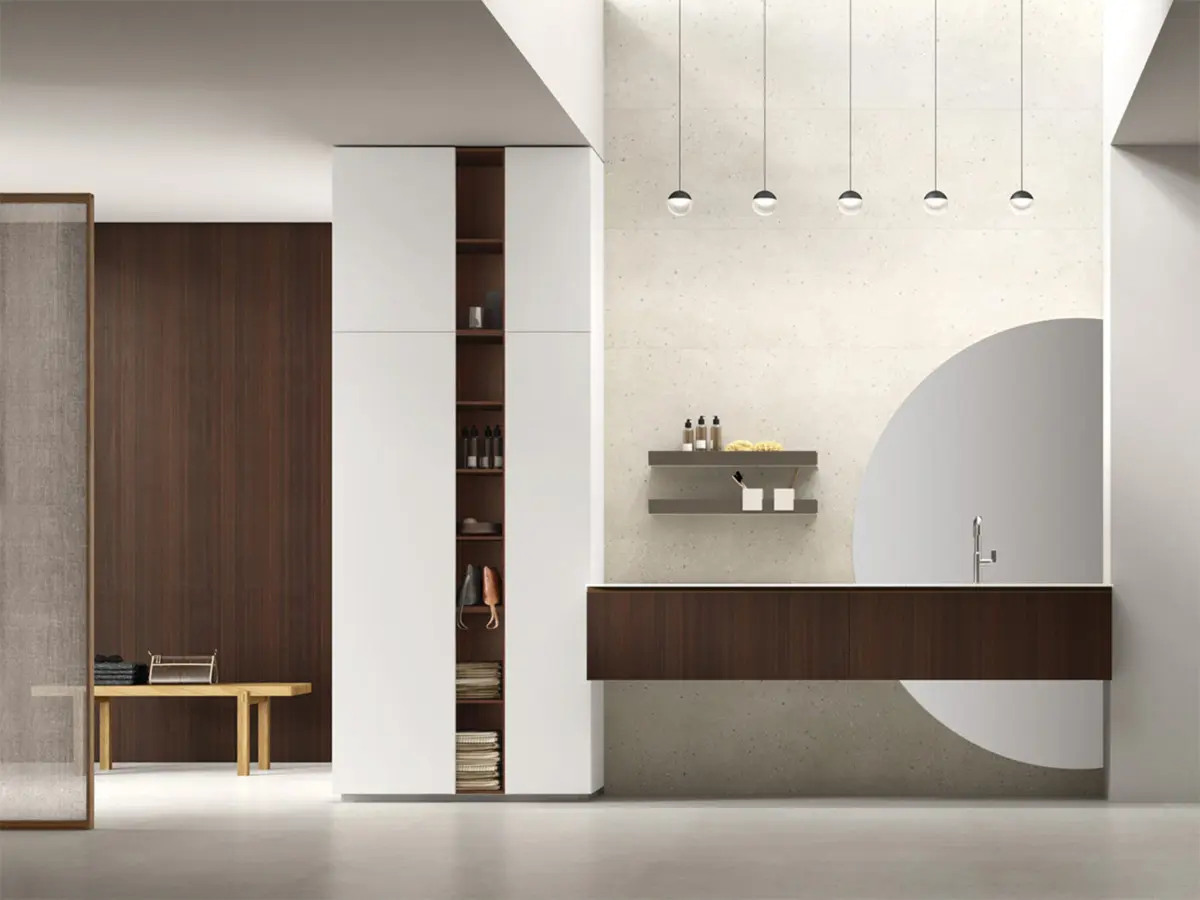 composizione arredo bagno Pollock - arcom