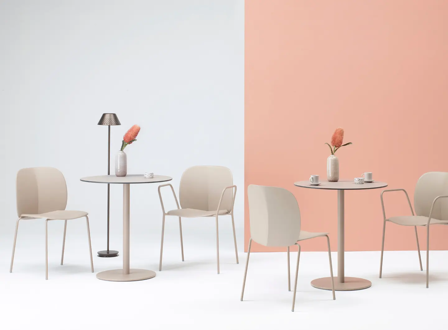 SCAB Mentha chairs and armchairs