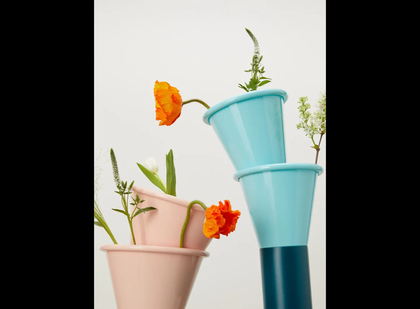 SCAB Mimosa vases