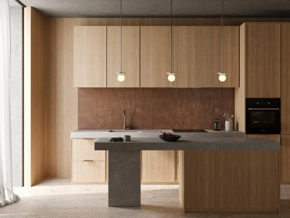 Orbit Pendant Travertine