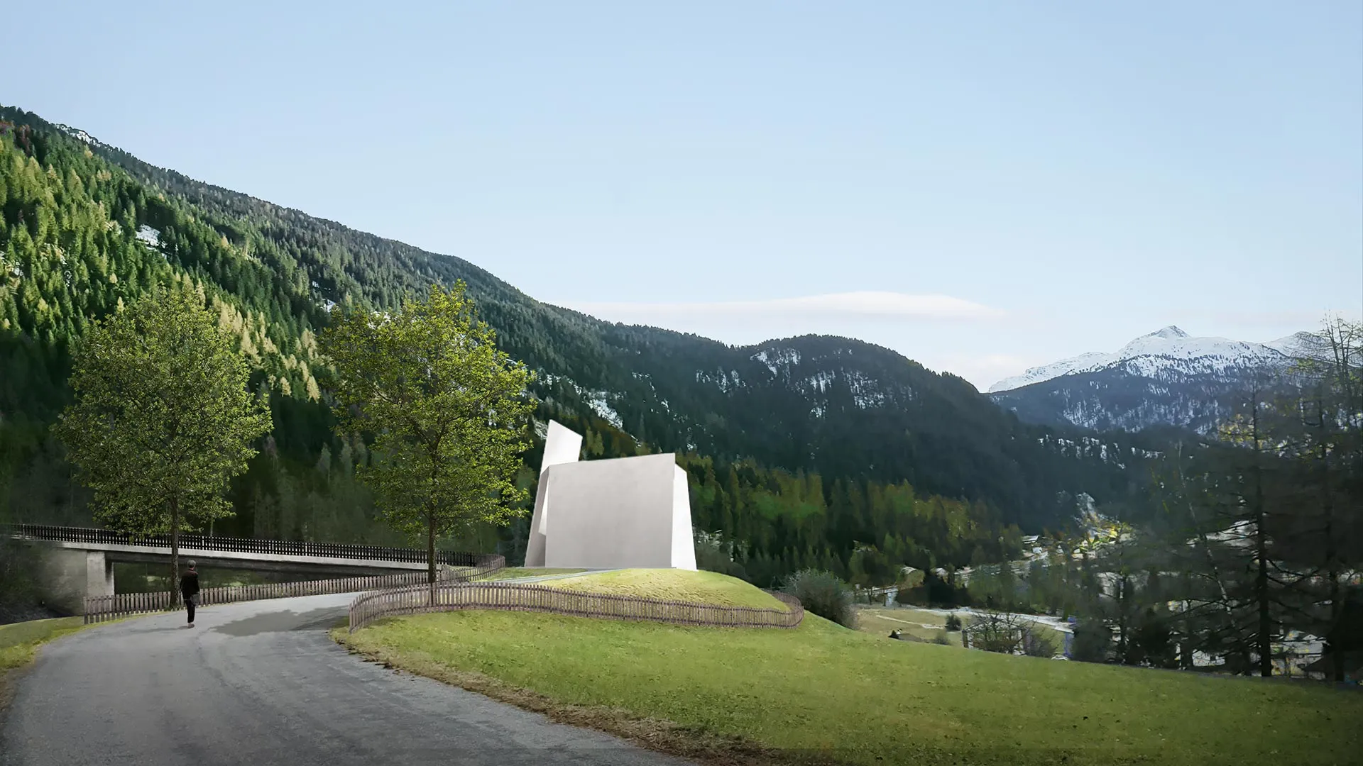 Chapel in Andeer, Switzerland