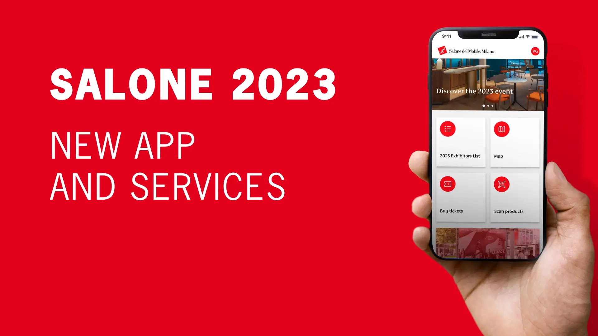 app, salone del mobile, services, rho fiera, milano