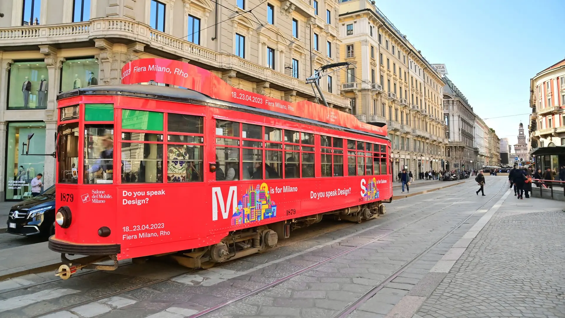 tram, do you speak design, salone milano