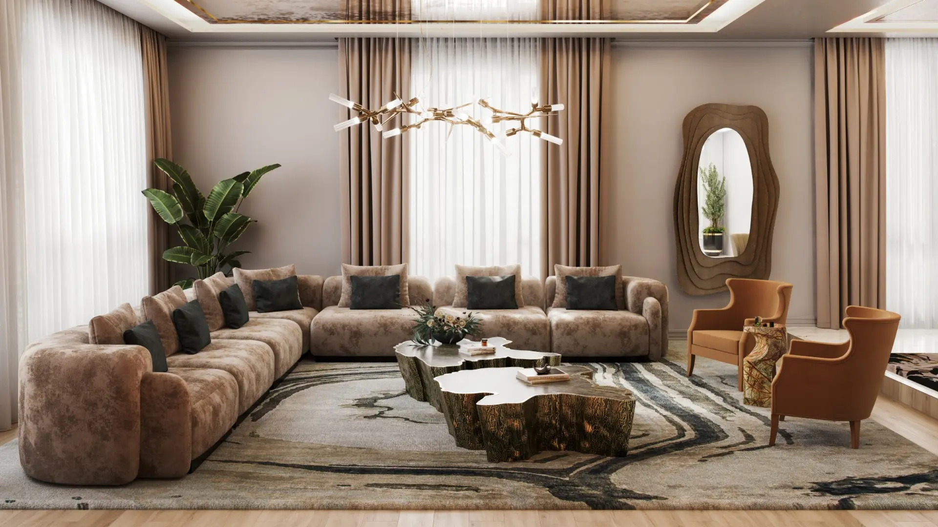 CONTEMPORARY LIVING ROOM DESIGN